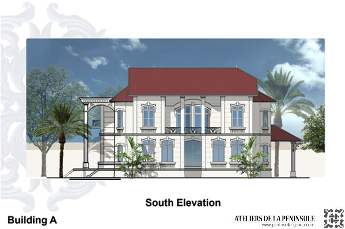 Brunei Embassy Concept 2005 Ateliers de la Peninsule